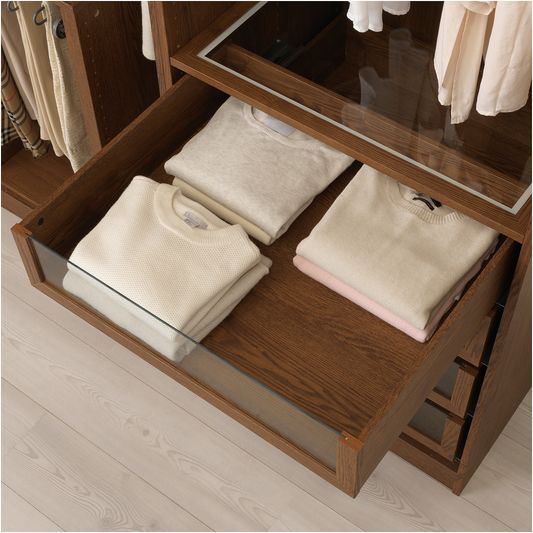 Komplement Drawer With Glass Front