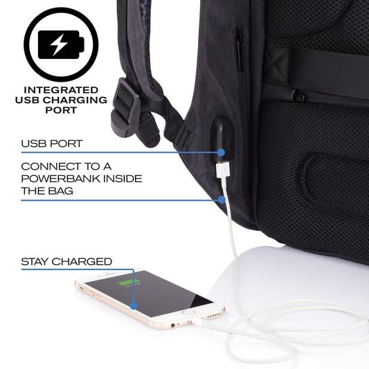 Bobby Original antitheft backpack Зөөврийн компьютерын үүргэвч цүнх