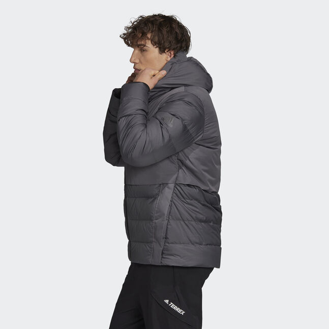 adidas carbon grey climawarm jacket
